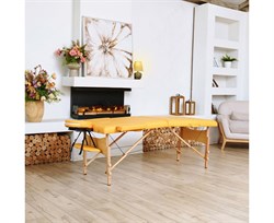 Массажный стол DFC NIRVANA, Relax, дерев. ножки, цвет горчичный (Mustard) TS20111_M / 186х70х84 см - фото 133059