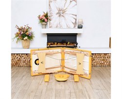 Массажный стол DFC NIRVANA, Relax, дерев. ножки, цвет горчичный (Mustard) TS20111_M / 186х70х84 см - фото 133066