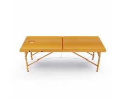 Массажный стол DFC NIRVANA, Relax, дерев. ножки, цвет горчичный (Mustard) TS20111_M / 186х70х84 см - фото 133071