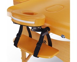 Массажный стол DFC NIRVANA, Relax, дерев. ножки, цвет горчичный (Mustard) TS20111_M / 186х70х84 см - фото 133073