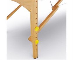 Массажный стол DFC NIRVANA, Relax, дерев. ножки, цвет горчичный (Mustard) TS20111_M / 186х70х84 см - фото 133074