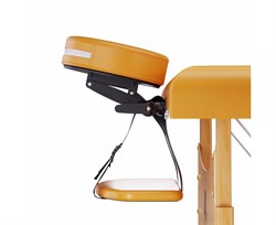 Массажный стол DFC NIRVANA, Relax, дерев. ножки, цвет горчичный (Mustard) TS20111_M / 186х70х84 см - фото 133077