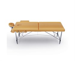 Массажный стол DFC NIRVANA, Elegant LUXE, 186х70х4 см, алюм. ножки, цвет горчичный (Mustard),  TS2010_M / 186х70х84 см - фото 133099
