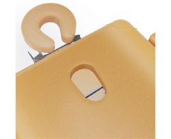 Массажный стол DFC NIRVANA, Elegant LUXE, 186х70х4 см, алюм. ножки, цвет горчичный (Mustard),  TS2010_M / 186х70х84 см - фото 133103