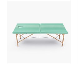 Массажный стол DFC NIRVANA, Optima, дерев. ножки, цвет зеленый (Green), TS20110S_Gr / 213х81х83 см - фото 133151