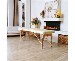 Массажный стол DFC NIRVANA, Relax, дерев. ножки, цвет бежевый + кремовый TS2021D_BC / 186х70х84 см - фото 133227