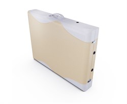 Массажный стол DFC NIRVANA, Relax, дерев. ножки, цвет бежевый + кремовый TS2021D_BC / 186х70х84 см - фото 133244