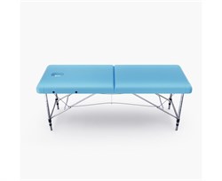 Массажный стол DFC NIRVANA, Elegant LUXE, 186х70х4 см, алюм. ножки, цвет св.голубой (Lt.Blue),  TS2010_Bu  /186х70х84 см - фото 133292
