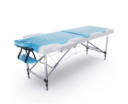 Массажный стол DFC NIRVANA Elegant DELUXE, цвет голубой с бежевым TS2010_TB2 / 186х70х84 см - фото 133302