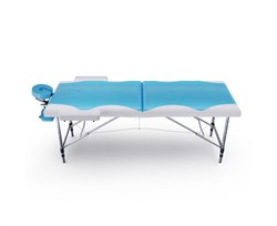 Массажный стол DFC NIRVANA Elegant DELUXE, цвет голубой с бежевым TS2010_TB2 / 186х70х84 см - фото 133304