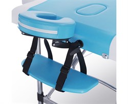 Массажный стол DFC NIRVANA Elegant DELUXE, цвет голубой с бежевым TS2010_TB2 / 186х70х84 см - фото 133306