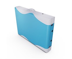 Массажный стол DFC NIRVANA Elegant DELUXE, цвет голубой с бежевым TS2010_TB2 / 186х70х84 см - фото 133309