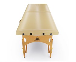 Массажный стол DFC NIRVANA, Relax Pro , дерев. ножки, цвет бежевый (Beige) TS3021_B2 / 219х91х84 см - фото 133356
