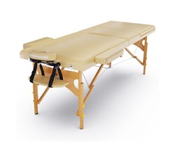 Массажный стол DFC NIRVANA, Relax Pro , дерев. ножки, цвет бежевый (Beige) TS3021_B2 / 219х91х84 см - фото 133370