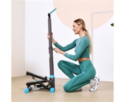 Мини степпер с поручнем DFC SKY FITNESS SFSH100-A - фото 133461