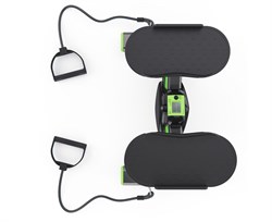 Балансировочный степпер DFC SC-S012E / green с эспандерами - фото 133546