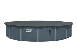 Bestway 561RP Бассейн со стальными стенками Hydrium 732x132см + песч.фил.-нас., тент, подст, лестн. скиммер, - фото 133570