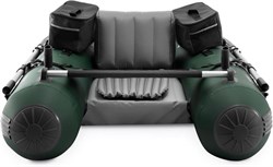 Одноместная надувная рыболовная лодка Intex 68381 Big Catch Pro (165х119х38 см) ручной насос 1.7 л, весла 2 шт - фото 133639