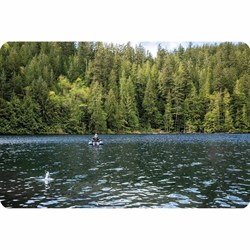 Одноместная надувная рыболовная лодка Intex 68381 Big Catch Pro (165х119х38 см) ручной насос 1.7 л, весла 2 шт - фото 133643