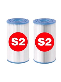 Intex 29012 Картридж "S2"  для СПА-бассейнов серии Chevron и Greystone (блок из 2 шт) - фото 133661