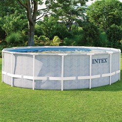 Intex 26746 / Каркасный бассейн / 488х122см / Prism Frame + фильтр-насос 5678лч, лестница, тент, подстилка - копия - фото 133718