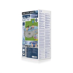 Bestway 56716 / Каркасный бассейн Power Steel + фил.-насос, лестн, тент  / 549х274х122 см - фото 133772