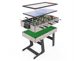 Игровой стол – трансформер DFC 48" 4 в 1, 128 x 61 см GT23023 - фото 133857