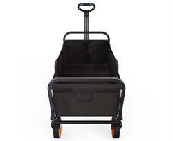 Тележка для кемпинга, дачи и сада DFC с оранжевыми колесами, до 125 кг SQ-WT01 - фото 133986