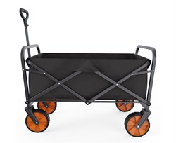 Тележка для кемпинга, дачи и сада DFC с оранжевыми колесами, до 125 кг SQ-WT01 - фото 133988