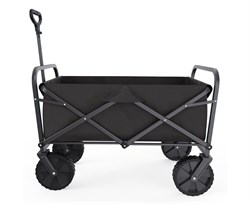 Тележка для кемпинга, дачи и сада DFC с черными колесами, до 125 кг SQ-WT02 - фото 134077