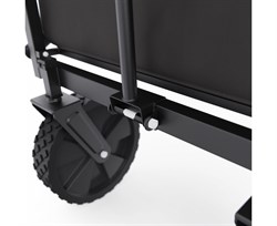 Тележка для кемпинга, дачи и сада DFC с черными колесами, до 125 кг SQ-WT02 - фото 134080