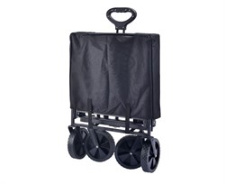 Тележка для кемпинга, дачи и сада DFC с черными колесами, до 125 кг SQ-WT02 - фото 134082