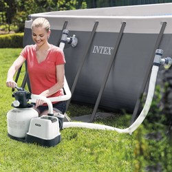 Песочный фильтр насос с Wi-Fi для бассейна (6000л/ч) Intex 26656 - фото 134225