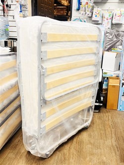 Раскладушка с матрасом / складная кровать БАРВИХА 190х80 - фото 134397