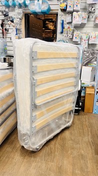 Раскладушка с матрасом / складная кровать БАРВИХА ЛЮКС 200х90 / премиум класса - фото 134407