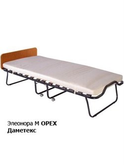 Раскладушка с матрасом Элеонора М, цвет ОРЕХ, 200x90 см - фото 134502