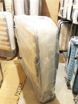 Раскладушка премиум класса двуспальная с матрасом + изголовье / 200х130 см / МОНТЕВИЛЬ - фото 134574