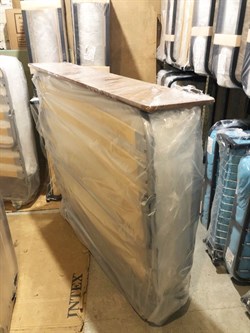 Раскладушка премиум класса двуспальная с матрасом + изголовье / 200х130 см / МОНТЕВИЛЬ - фото 134576