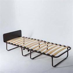 Раскладушка с матрасом / кровать-тумба Матильда Комфорт 900 КМ ОРЕХ - фото 134636