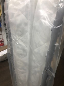 Премиальная раскладушка с матрасом 200х90 см / раскладная кровать МИЛЛЕНИУМ / ВЕНГЕ - фото 134749