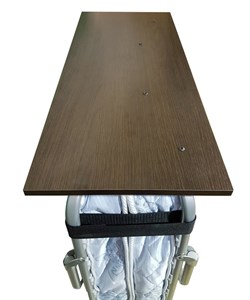 Изголовье для раскладушек Duzem цвет ОРЕХ / 80 СМ - фото 134767