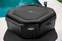 Intex 28458 Надувной СПА бассейн Jet And Bubble Deluxe (201х71см) + хлоргенератор - фото 134808