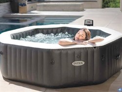 Intex 28462 Надувной СПА бассейн / Spa бассейн-джакузи гидромассажный + хлоргенератор (218х71см) - фото 134837