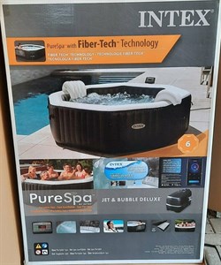 Intex 28462 Надувной СПА бассейн / Spa бассейн-джакузи гидромассажный + хлоргенератор (218х71см) - фото 134844