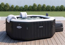 Intex 28462 Надувной СПА бассейн / Spa бассейн-джакузи гидромассажный + хлоргенератор (218х71см) - фото 134853