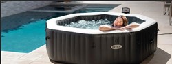 Intex 28462 Надувной СПА бассейн / Spa бассейн-джакузи гидромассажный + хлоргенератор (218х71см) - фото 134857