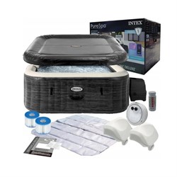 Intex 28450 Надувной СПА бассейн / Spa бассейн-джакузи гидромассажный  (211х71см) - фото 134930