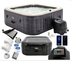 Intex 28450 Надувной СПА бассейн / Spa бассейн-джакузи гидромассажный  (211х71см) - фото 134952