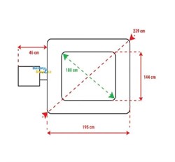Intex 28452 Надувной СПА бассейн / Spa бассейн-джакузи гидромассажный  (239х71см) - фото 134959