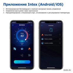 Intex 28472 / Надувная джакузи PureSpa Chevron Deluxe / 195 х 71 см - фото 134988